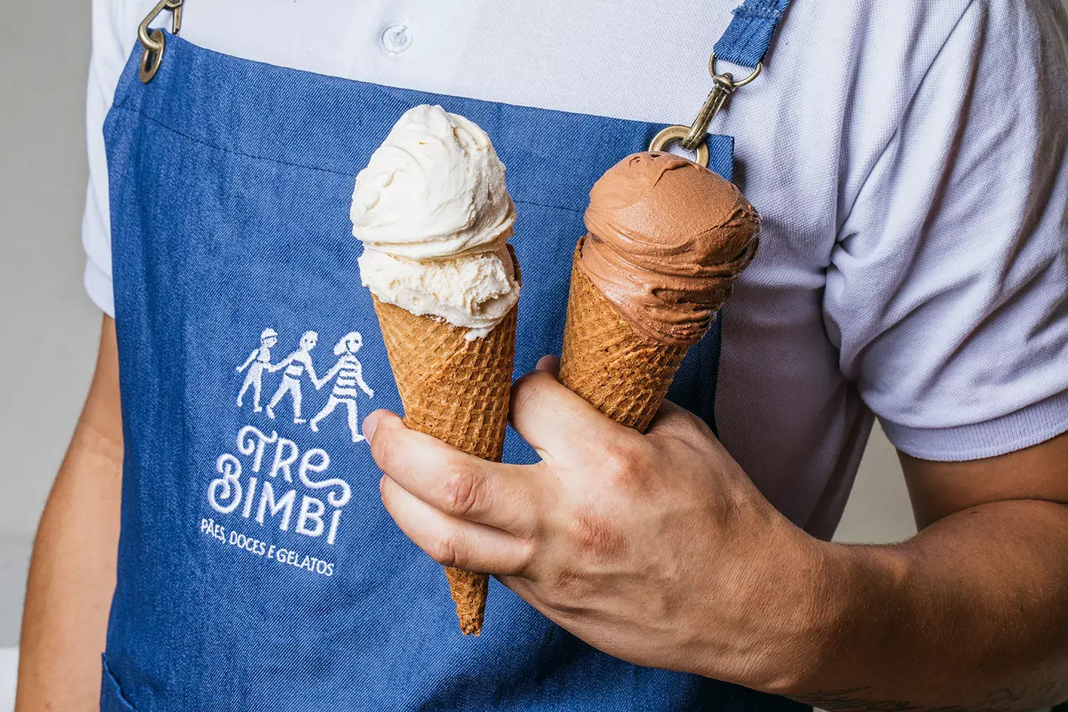 Gelatos Zabaione e Chocolate - Just Real Moms