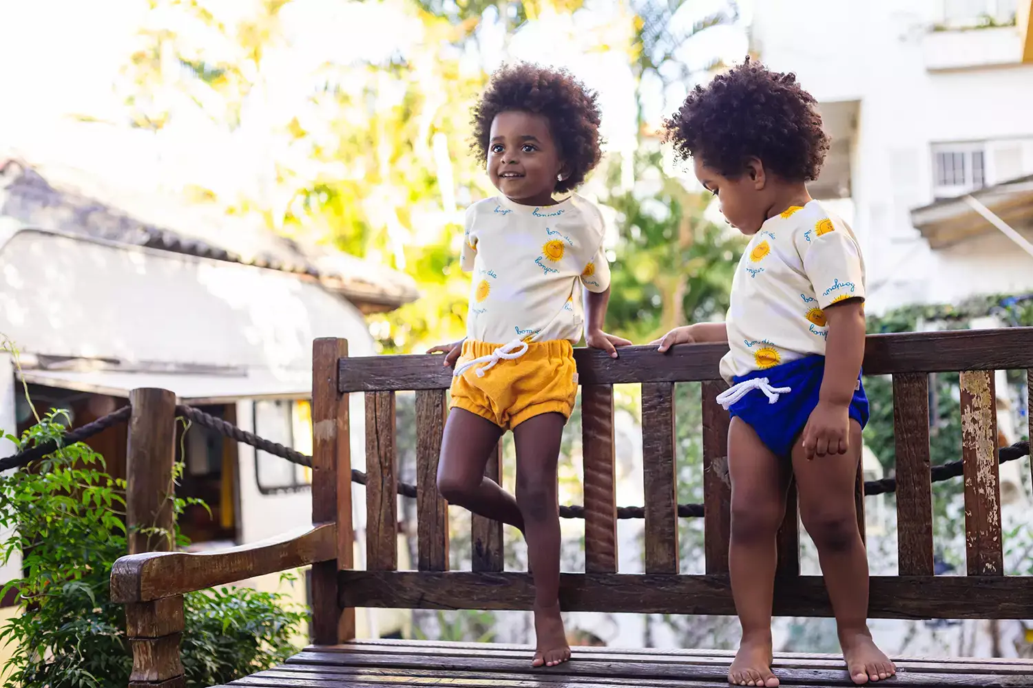 Camiseta Short para Bebe Moda Infantil Just Real Moms