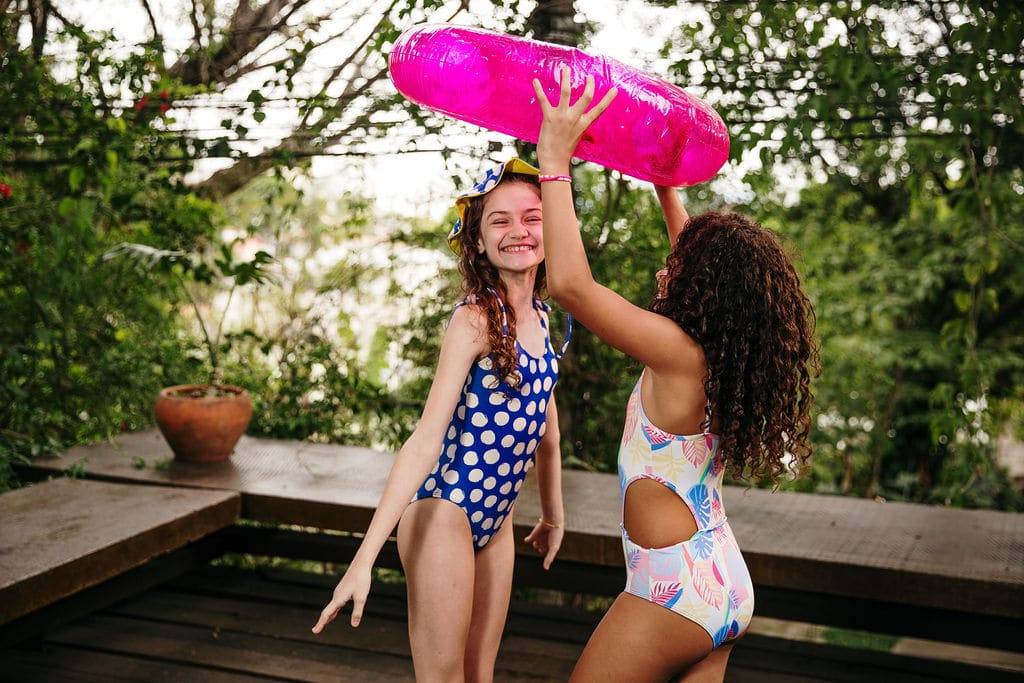 Maio Beachwear Moda Infantil Menina Just Real Moms