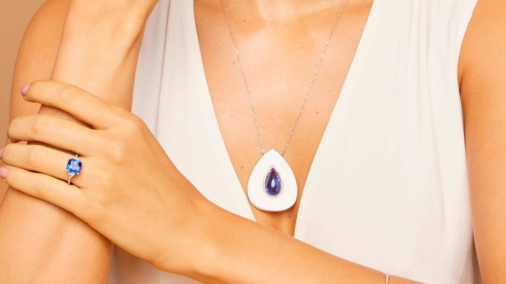 Colar Anel Joias Finas Just Real Moms