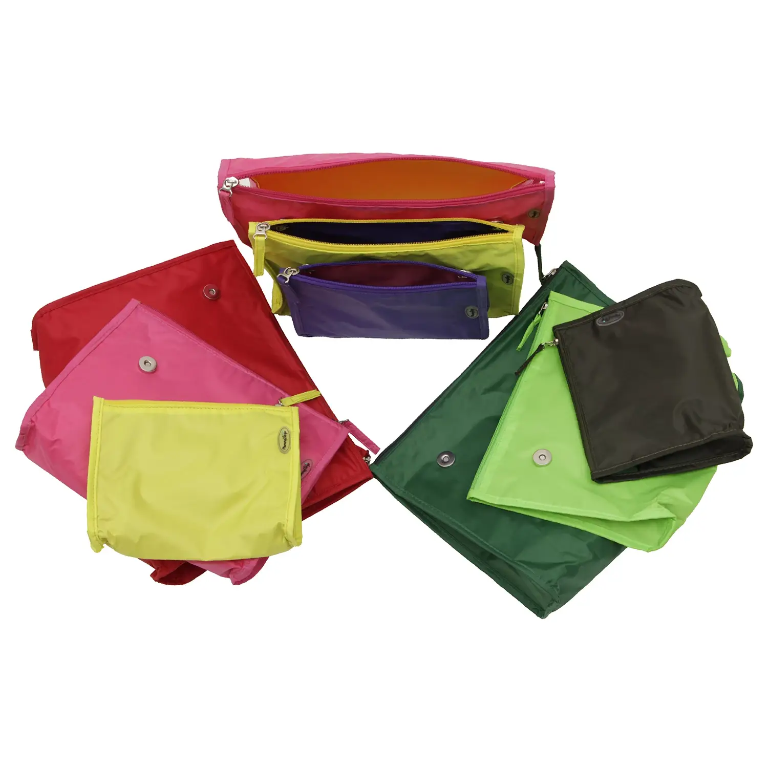 Necessaires coloridas de Maquiagem da Mammy To Go - Just Real Moms