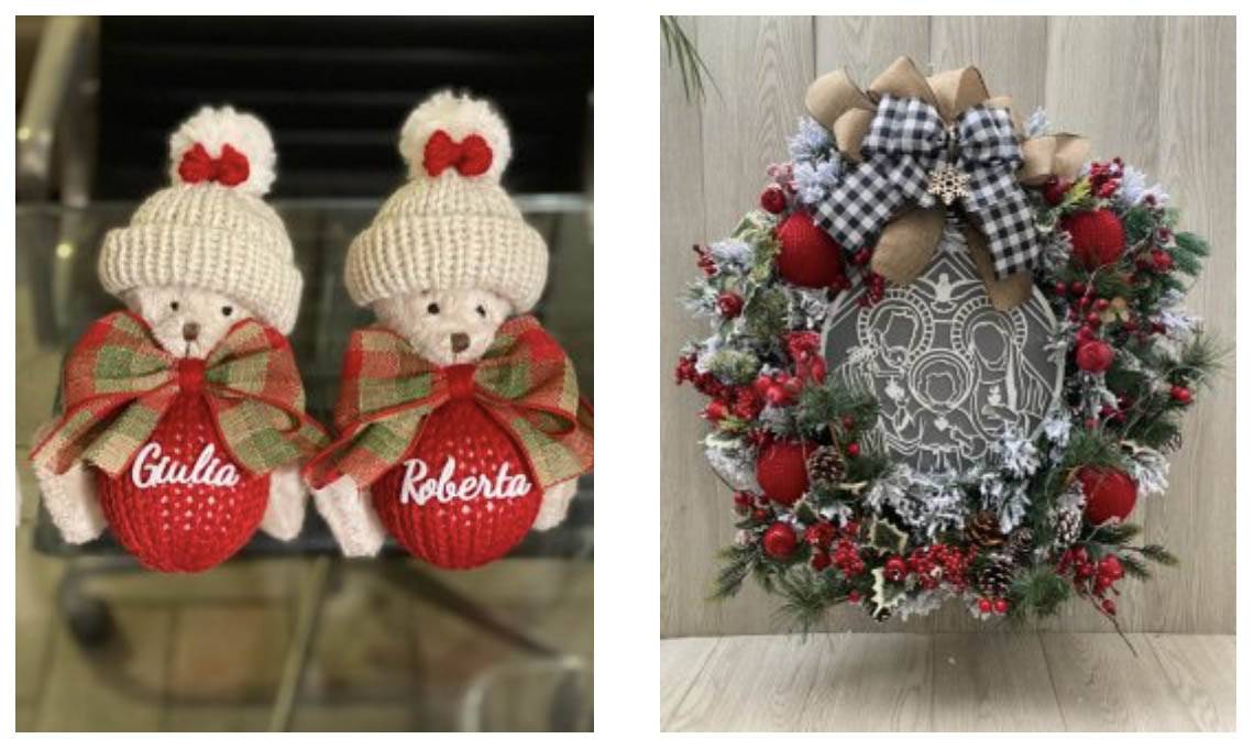 Decoração Natal Feito a Mão Lembrancinha Just Real Moms