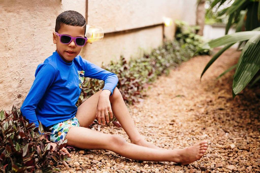 Roupa de Praia Beachwear Moda Infantil Menino Just Real Moms