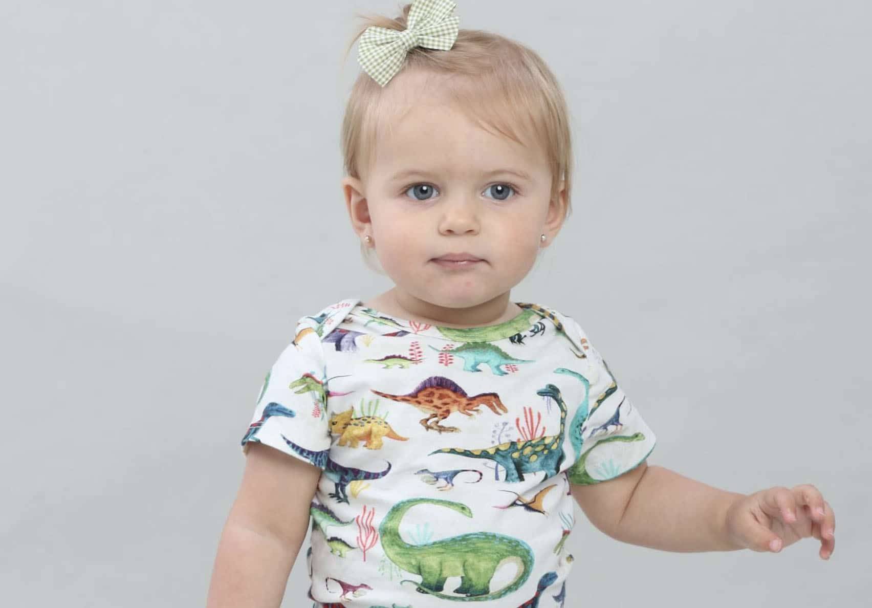 Camiseta Infantil Dinossauro Just Real Moms